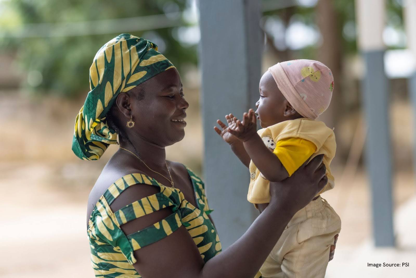 Women with child, Population Services International